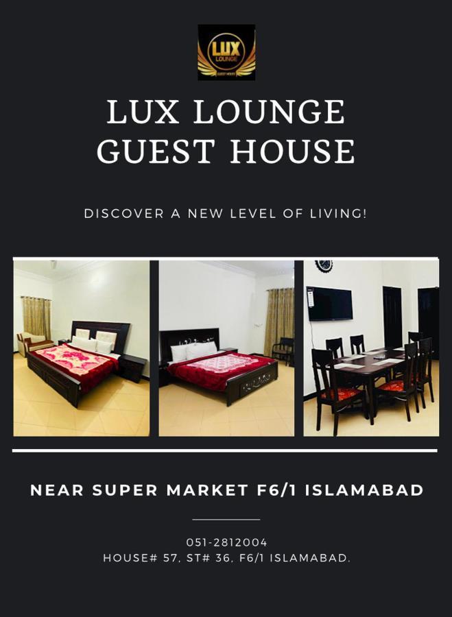 Lux Lounge Guest House Islamabad Exterior photo